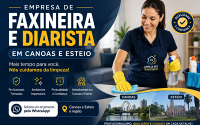 Empresa de Faxineira e Diarista